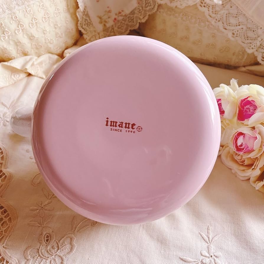 Amazon.co.jp: イマンビビアン ホーローケトルポット 琺瑯薔薇 マニー