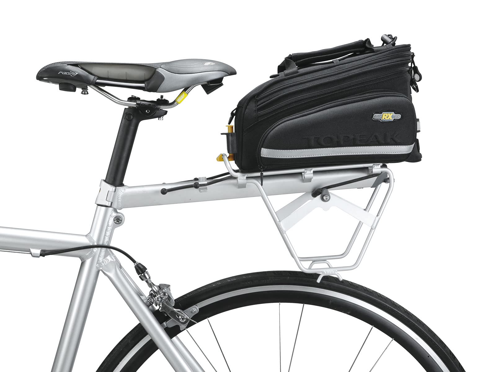 Topeak Unisex Adult RX BeamRack with side frame Rack - Silver, 46