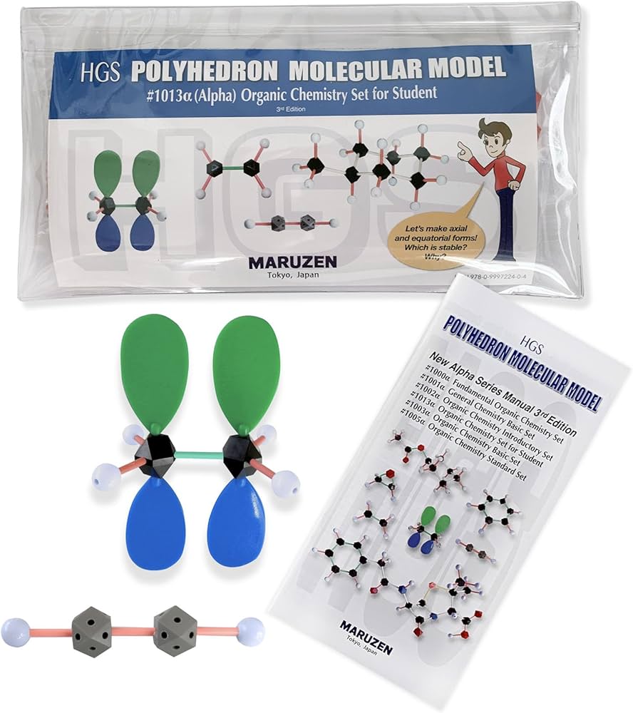 Amazon.com: HGS Polyhedron Molecular Model 1013Alpha Organic