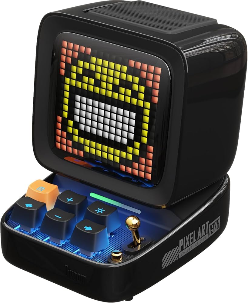 Amazon.co.jp: Divoom Ditoo Pro 可愛いスピーカー 15W 強化された低音