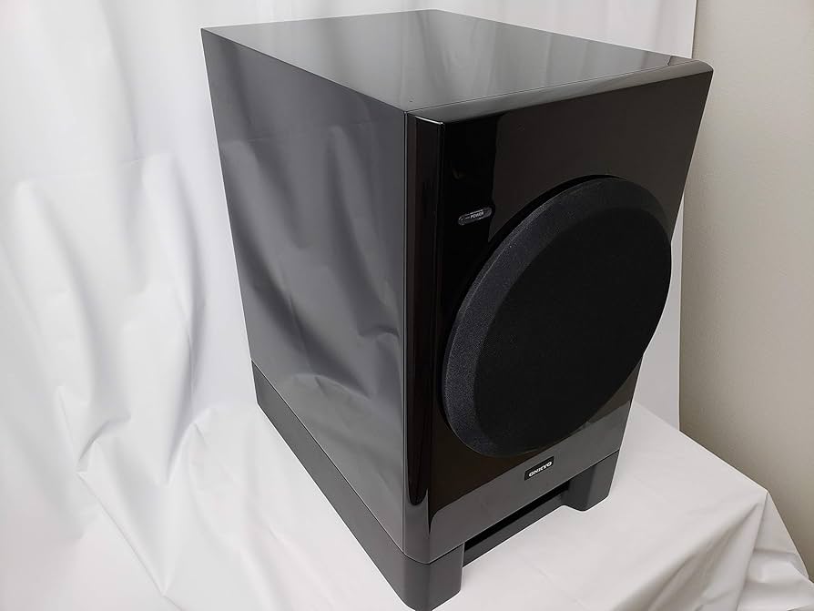 Amazon.co.jp: ONKYO アンプ内蔵サブウーファーシステム ピアノ仕上げ