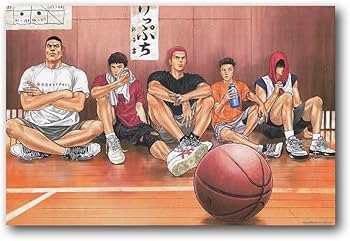 Amazon.co.jp: ZHUOSHI 日本の漫画ポスター バスケットボール アニメ