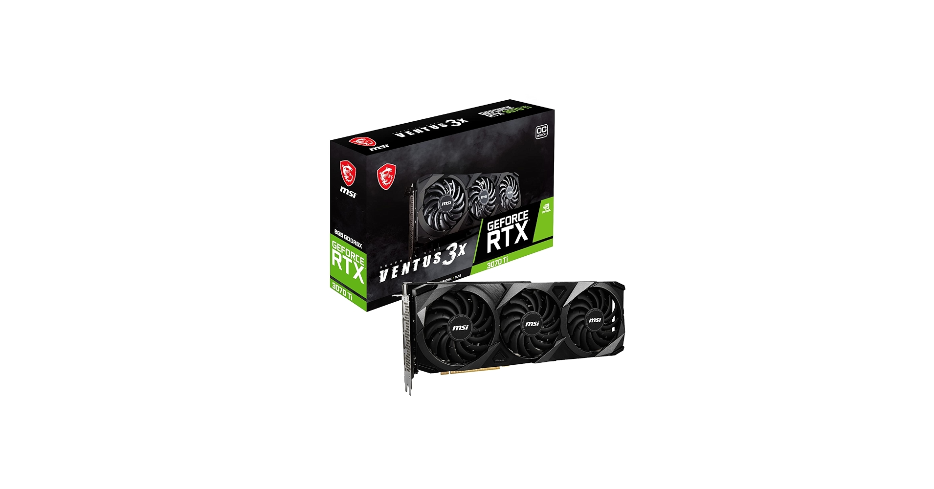 Amazon.com: MSI GeForce RTX 3070 Ti Ventus 3X 8G OC Gaming