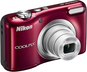 Amazon | Nikon デジタルカメラ COOLPIX A10 レッド 光学5倍ズーム