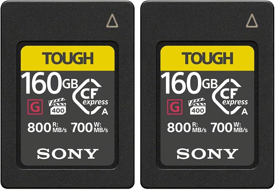Amazon.com: Sony CFexpress Type A 160GB Memory Card (2-Pack