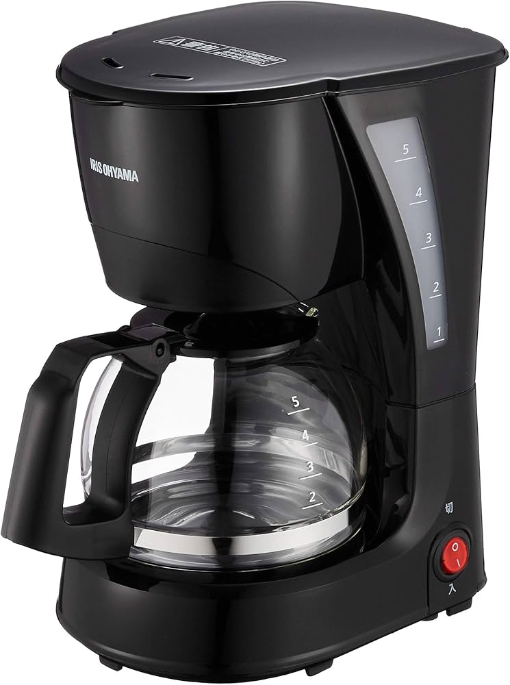 Amazon.co.jp: アイリスオーヤマ コーヒーメーカー ブラック CMK-650P