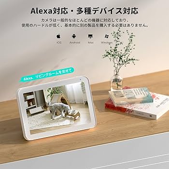 Amazon.co.jp: 【無線WIFI/有線LAN対応・臨場感溢れる800万画素・健康