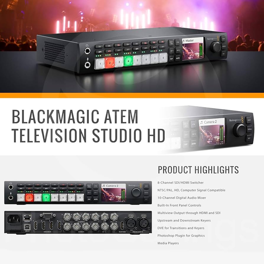 Amazon.com: Blackmagic Design ATEM Television Studio HD Live