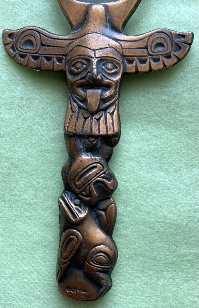 Amazon | 栓抜き トーテムポール BOMA カナダ ボトルオープナー 魔除け