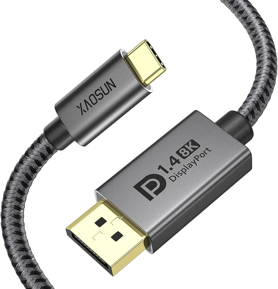 Amazon.co.jp: XAOSUN USB C DisplayPort 2M 変換ケーブル 8K@60Hz 4K