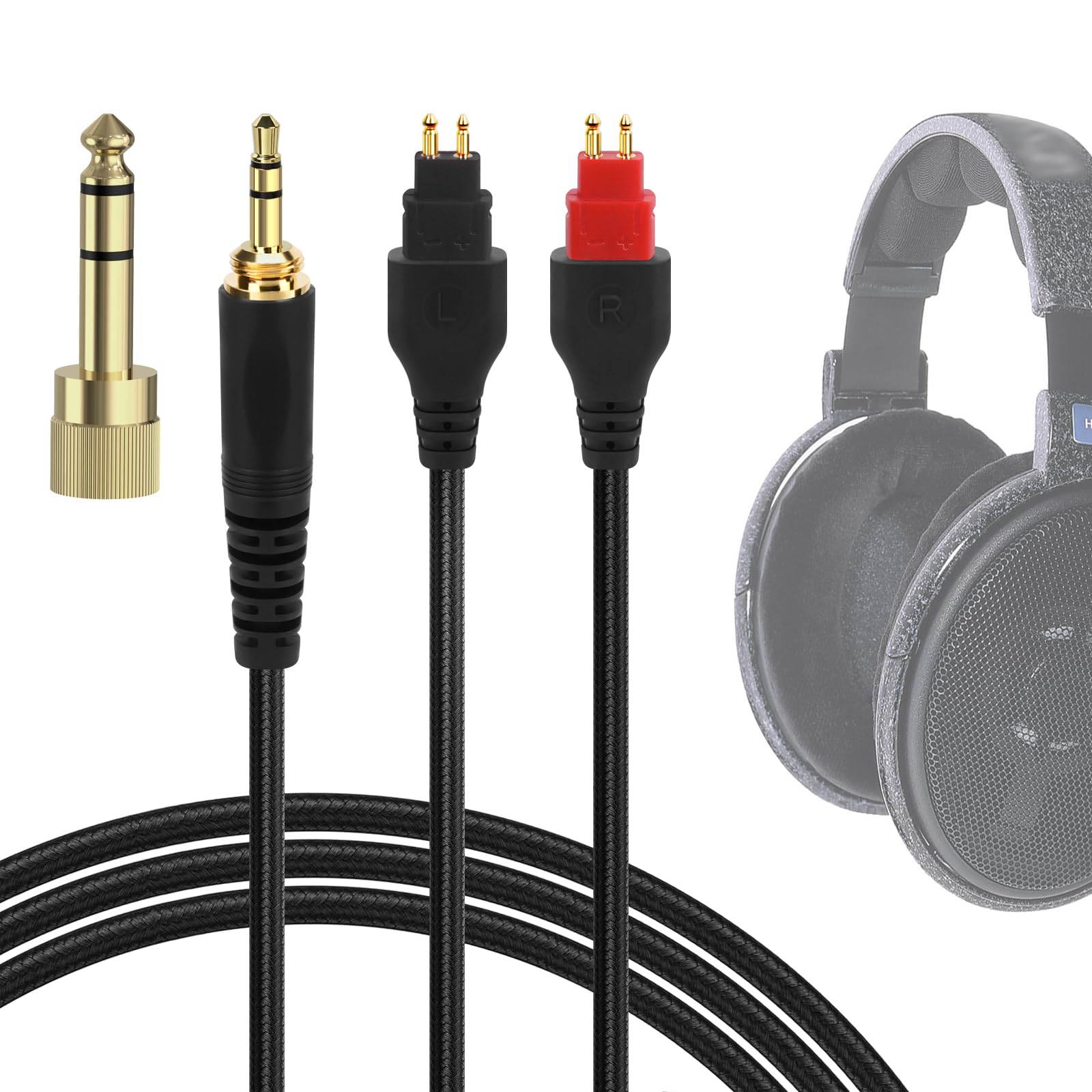 Amazon | Geekria オーディオケーブル、ゼンハイザー Sennheiser HD