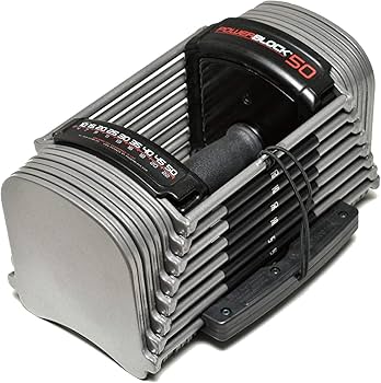 Amazon | パワーブロック SP50 (23kg×2) 可変式ダンベル 9段階(約5