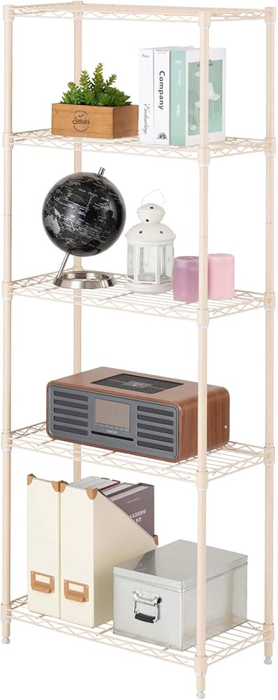 Amazon.co.jp: ドウシシャ ルミナス互換 5段 幅60 スリムスチール