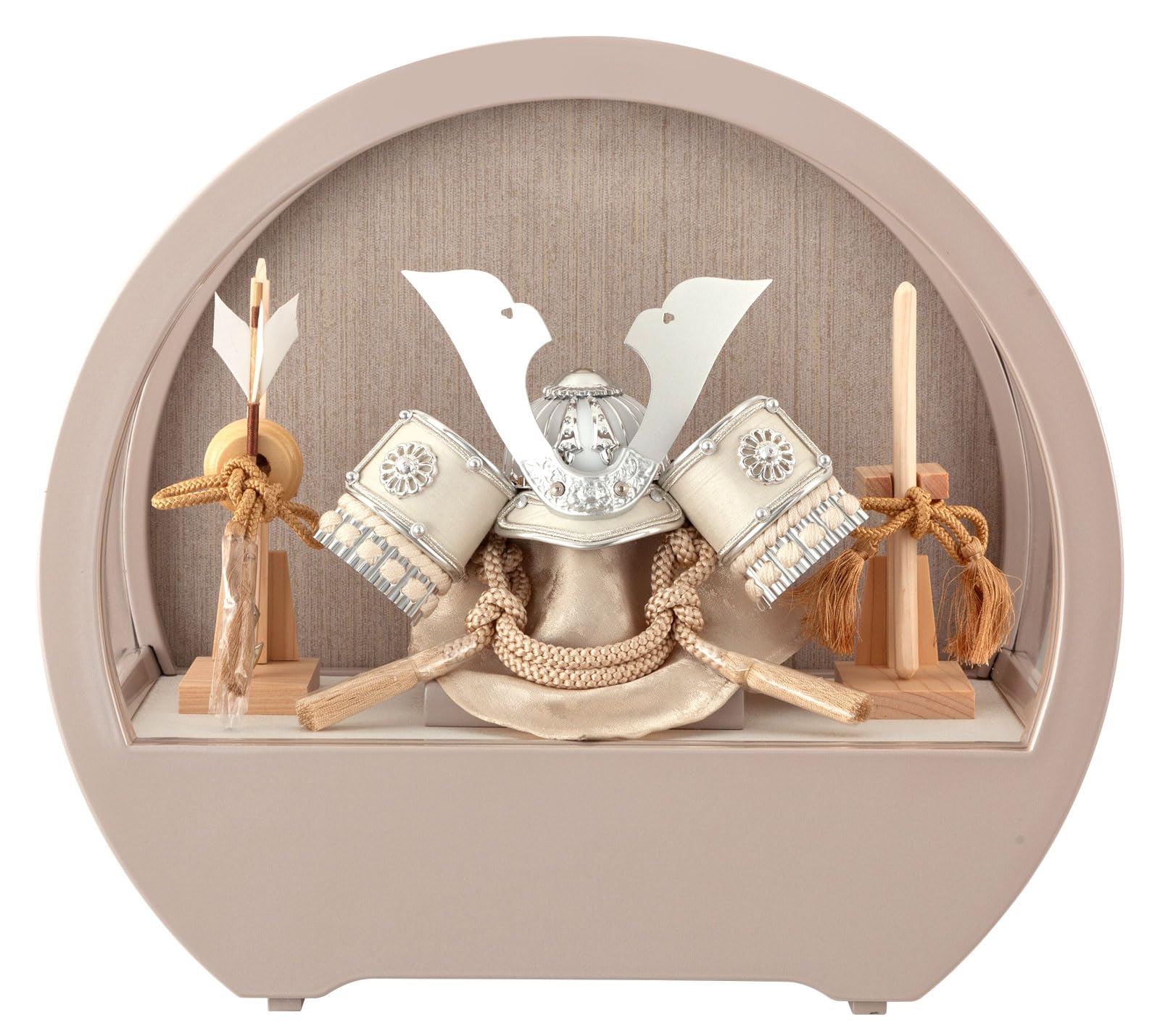 Amazon | 人形屋ホンポ 2026年製 五月人形 コンパクト 兜ケース飾り 兜