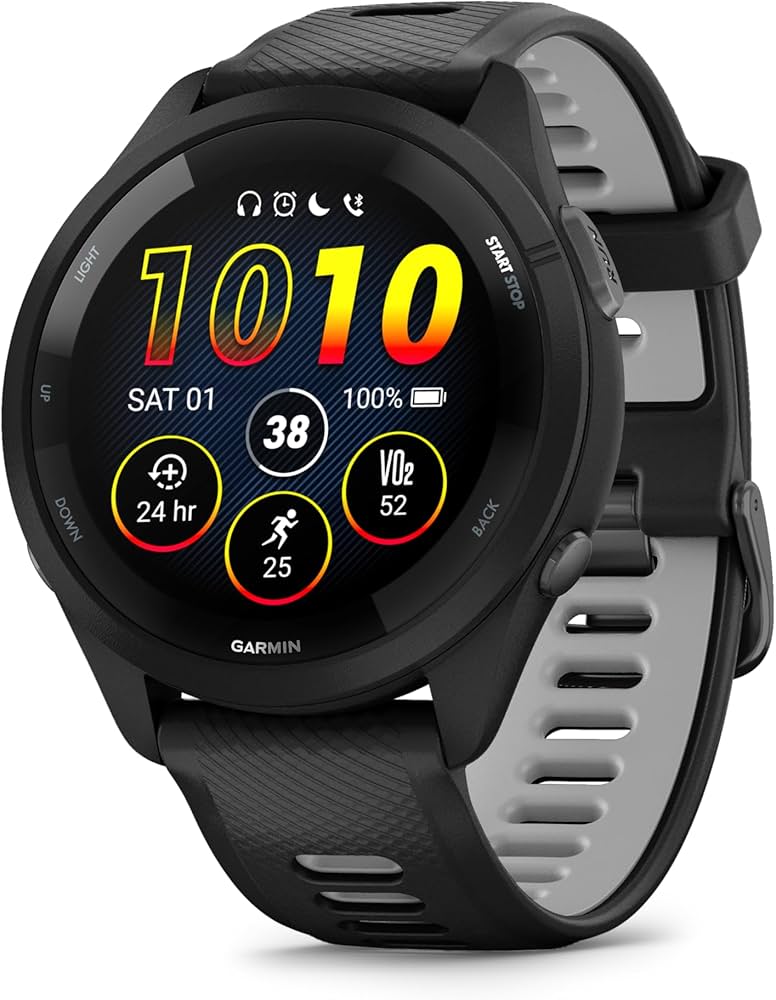 Amazon.com: Garmin Forerunner 265 Running Smartwatch, Colorful