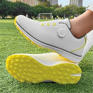 Amazon | [OKEPIA] ゴルフシューズ メンズ 大きいサイズ 防水 スパイク