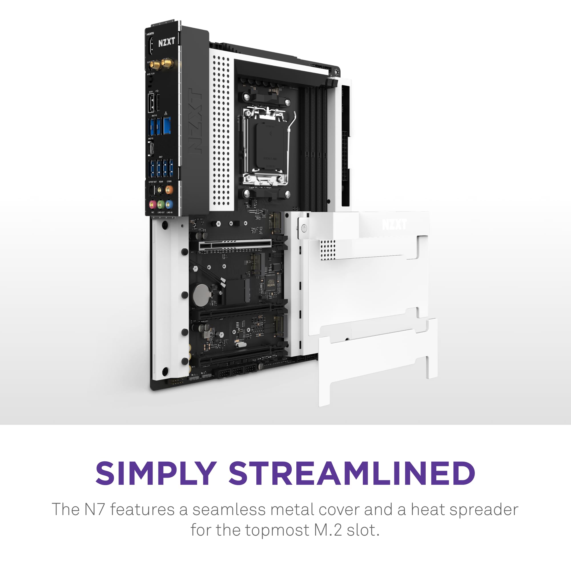 Amazon.com: NZXT N7 B650E - AMD B650 Chipset - Supports AMD Ryzen