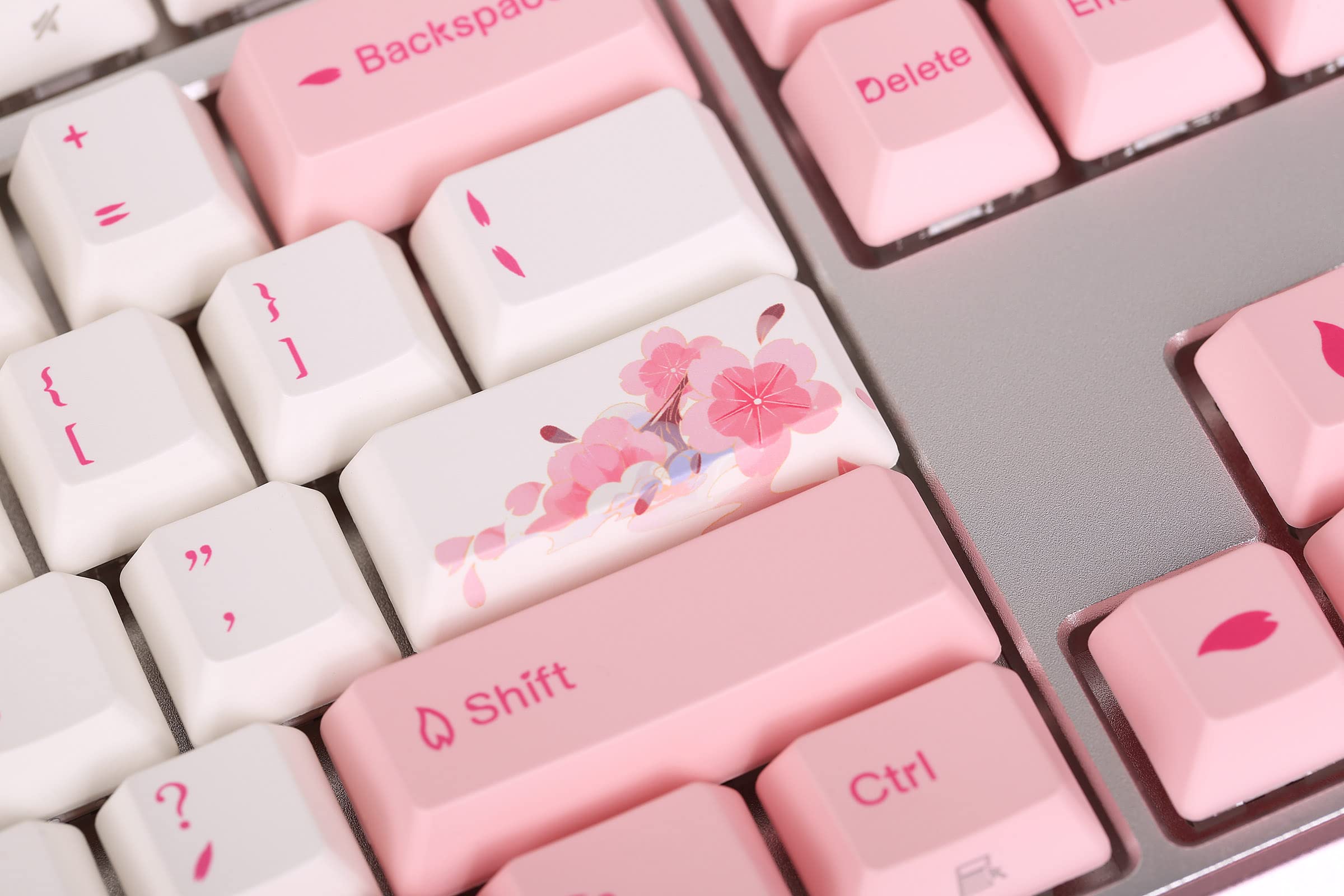 Amazon.com: Varmilo Sword 2-87 Sakura R2 White LED TKL Dye Sub PBT