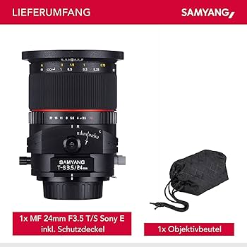 Amazon | SAMYANG 単焦点ティルトシフトレンズ T-S 24mm F3.5 ソニー