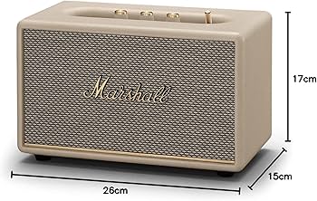 Amazon.co.jp: Marshall ワイヤレススピーカー Acton III クリーム