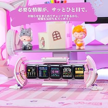 Amazon.co.jp: Divoom Times Gate 5Wayデジクロック スチームパンク風