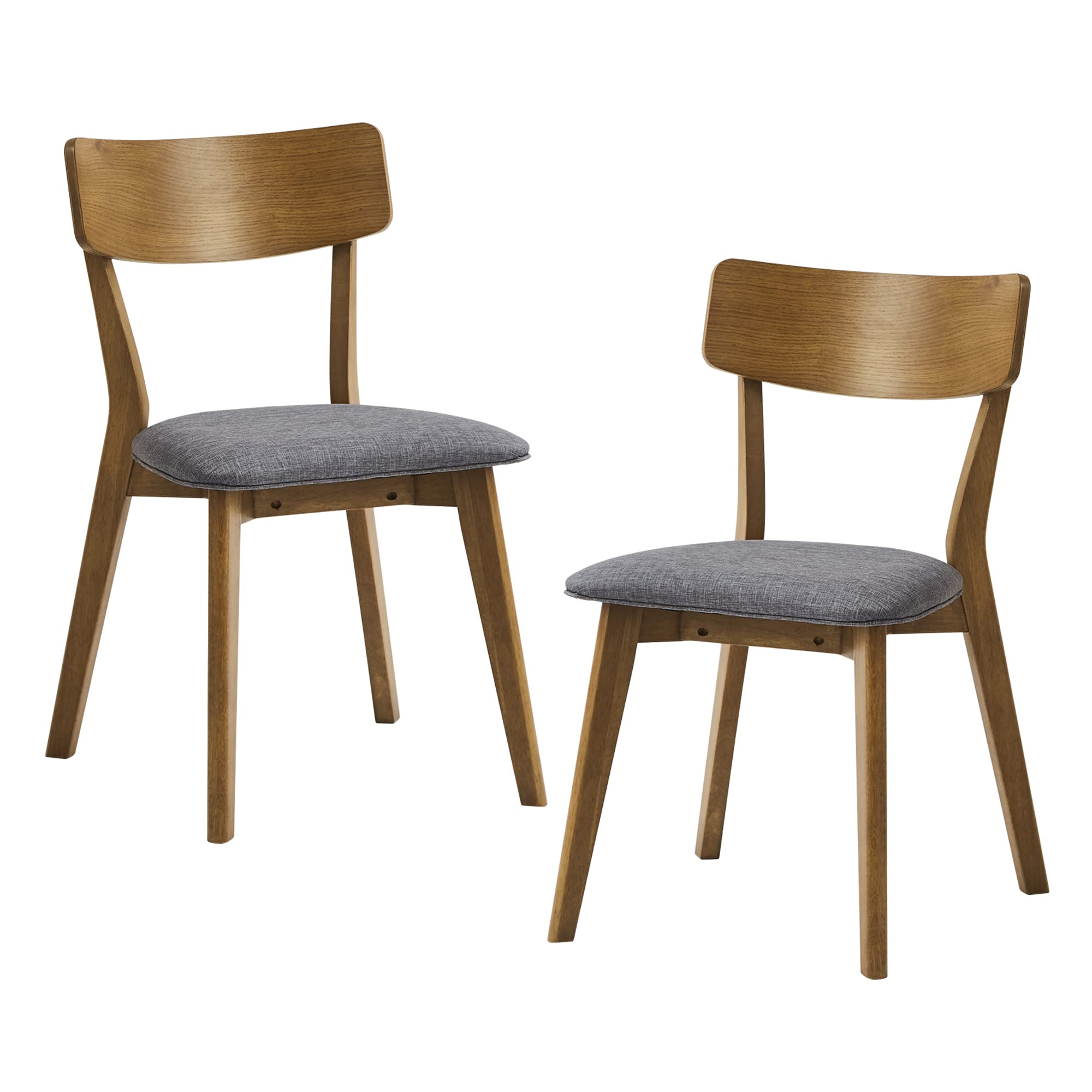 Amazon｜関家具(Sekikagu) 大川家具 ダイニングチェア ブラウン 座面高