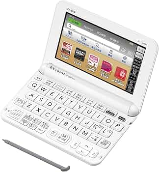 Amazon | カシオ 電子辞書 エクスワード 中学生モデル XD-G3800WE