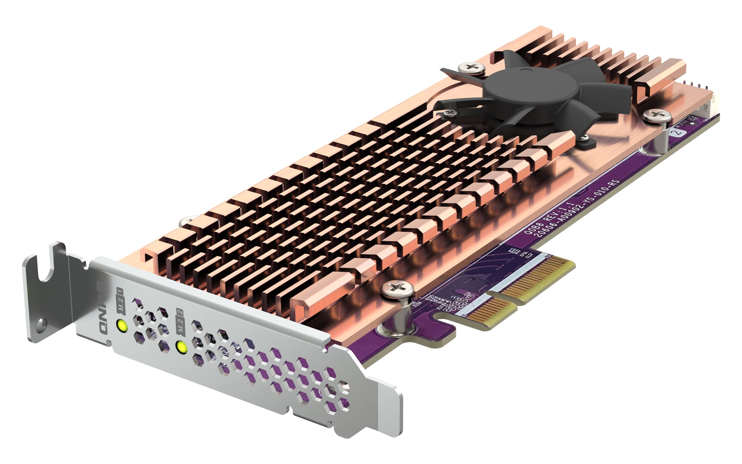 Amazon.co.jp: QNAP QM2-2P-344A デュアル M.2 PCIe SSD拡張カード