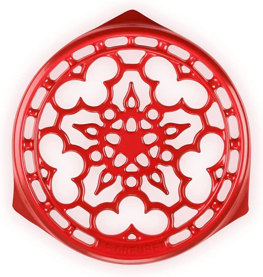 Amazon｜ル・クルーゼ(Le Creuset) ラウンド・トリベット 鍋敷き 22cm