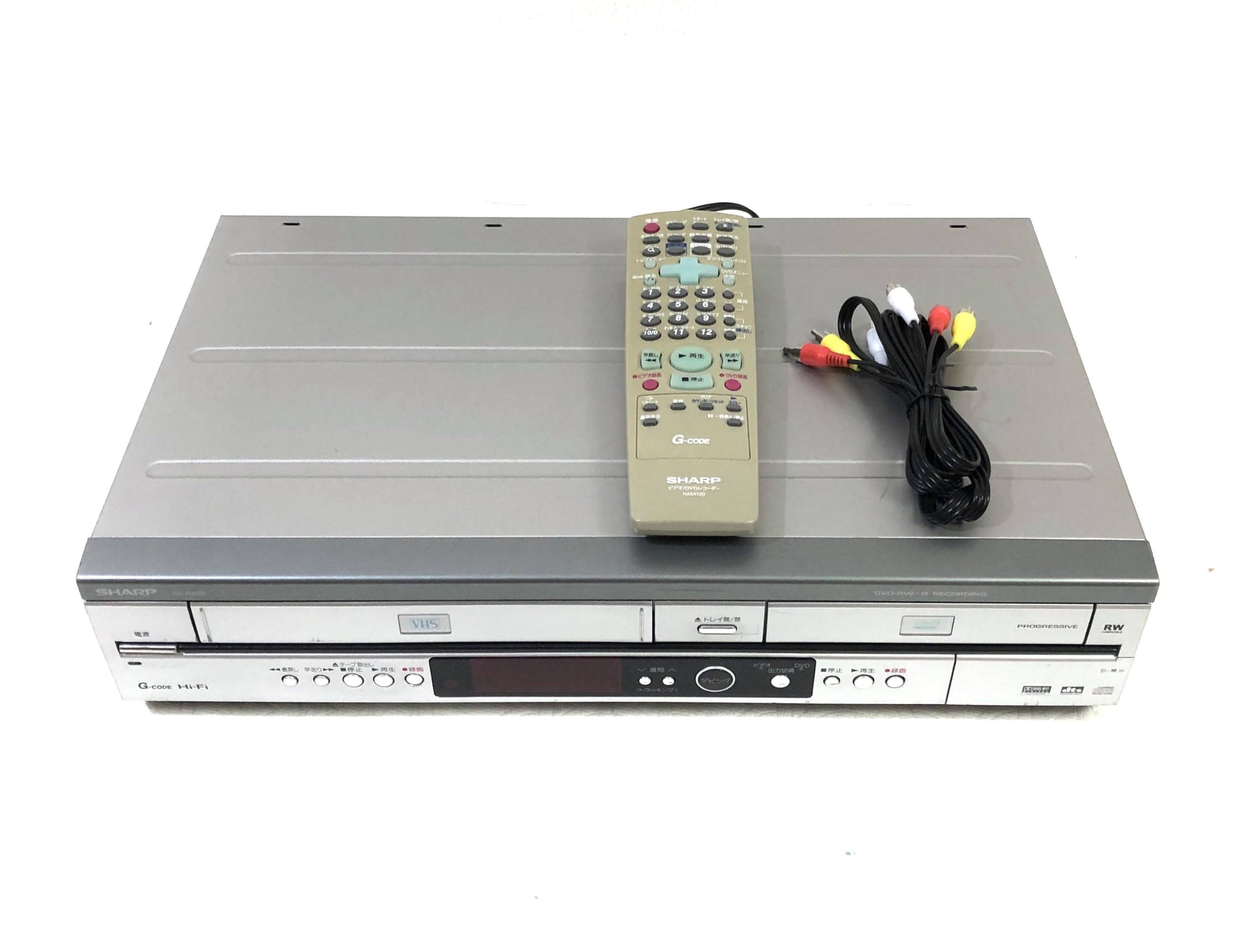 シャープ DV-RW100 VHSとDVDダビングできます 03年製 シャープ DV