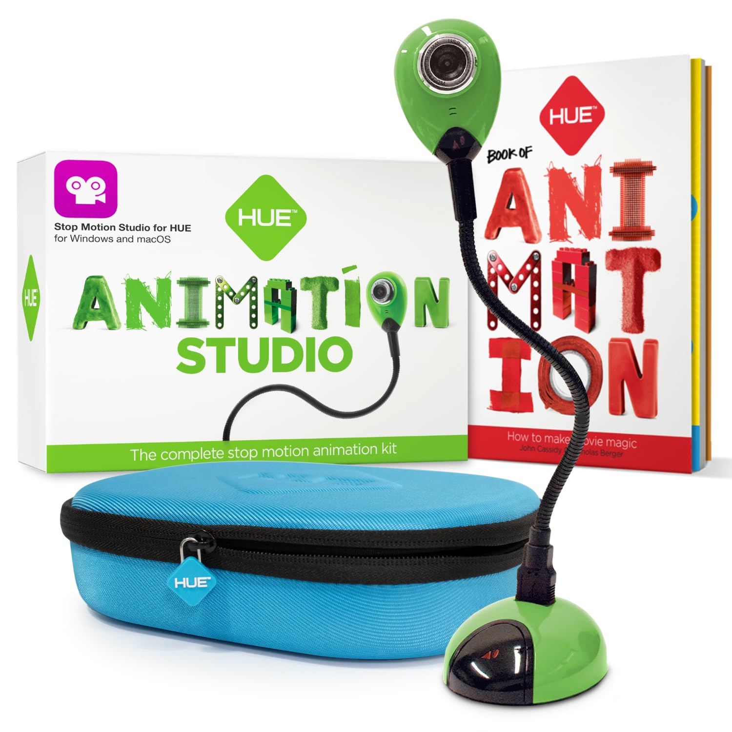 Amazon.com: HUE Animation Studio: Complete Stop Motion Kit (Camera