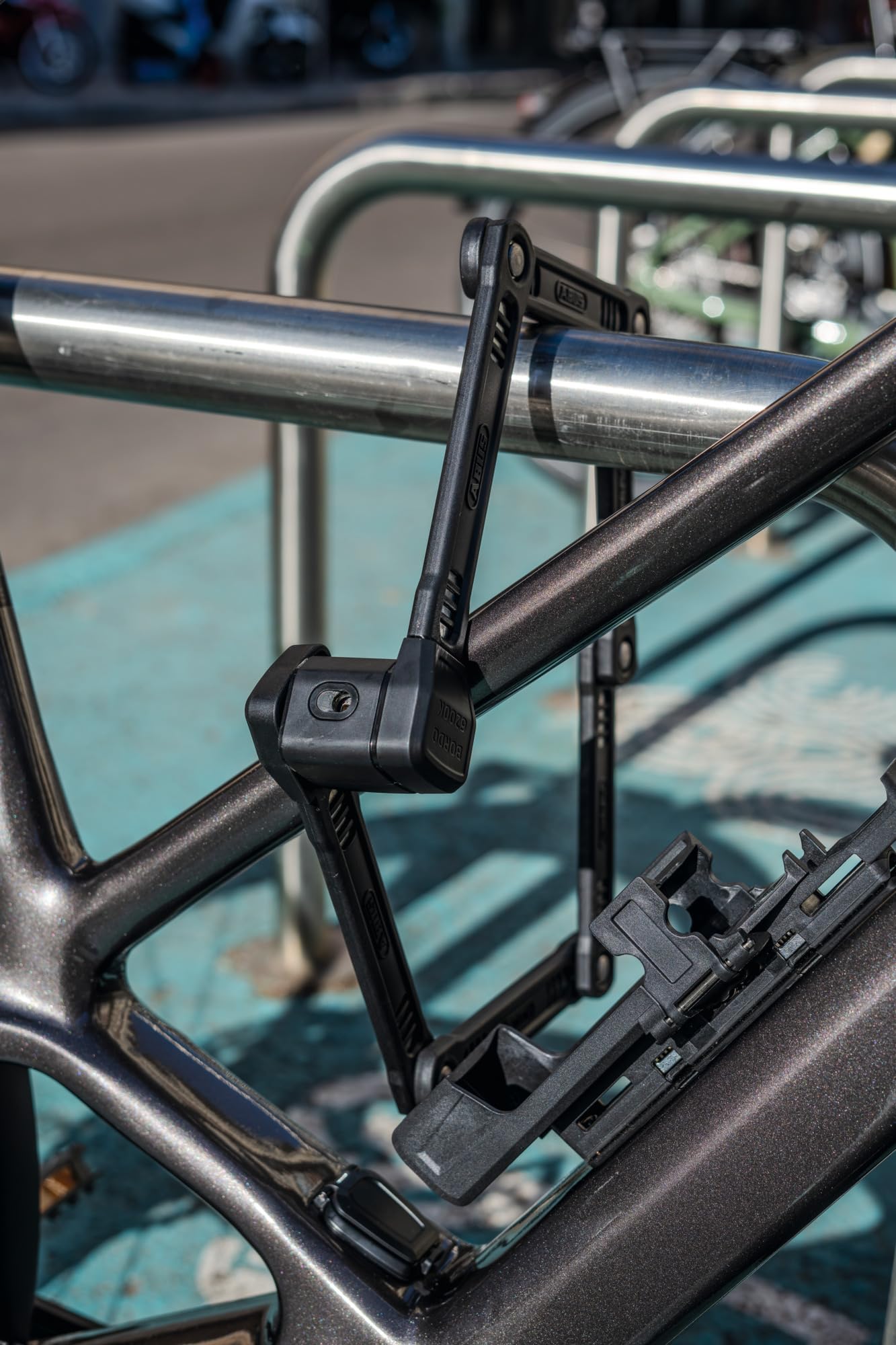 Amazon.co.jp: ABUS 折りたたみ式ロック Bordo 6200K 90 SH