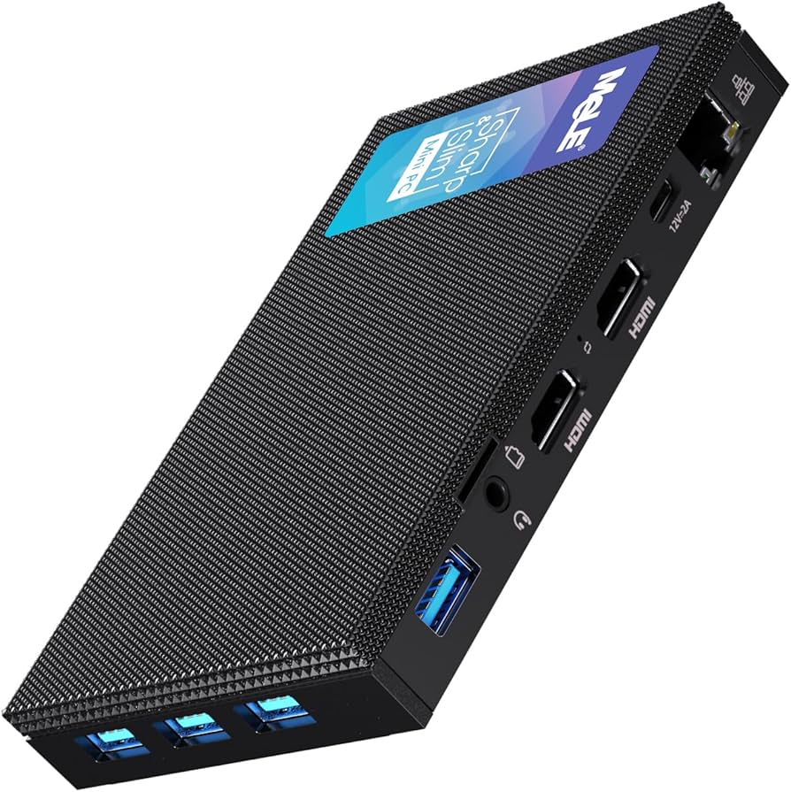 Amazon.com: MeLE Quieter3Q Fanless Mini PC 8GB DDR4 256GB ROM Tiny