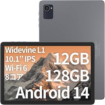 Amazon.co.jp: 【2025年春、8コアCPU 2.0Ghz、12+128GB】タブレット 10