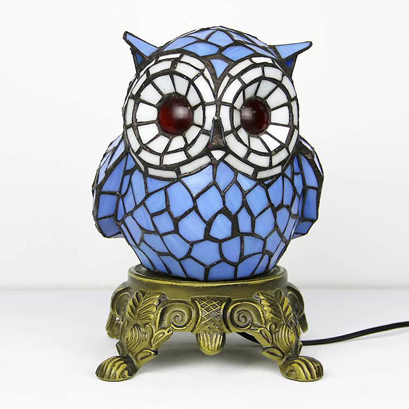 Amazon.co.jp : デスクランプスタイルテーブルランプステンドグラス