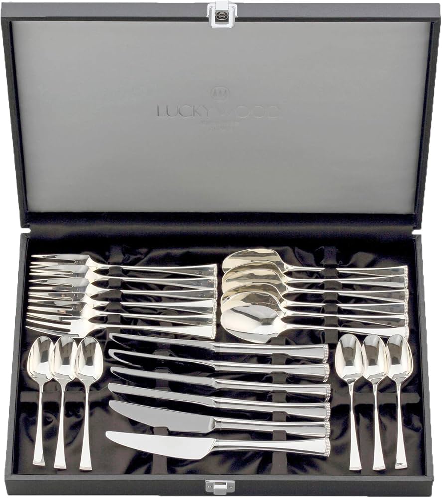 Amazon｜小林工業 ラッキーウッド 日本製 シドニー 24pc.ディナー