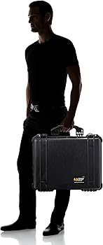 Amazon.com : Pelican 1550-005-110 EMS Case Black w/Padded Divider