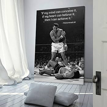 Amazon.co.jp: クラシックモハメドアリポスター有名なボクサー