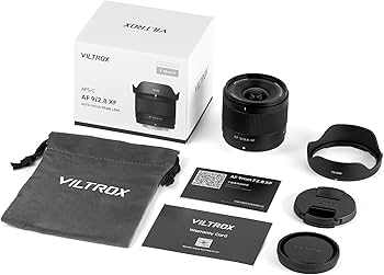 Amazon.co.jp: VILTROX AF 9mm F2.8 XF AIR 超広角 レンズ 富士