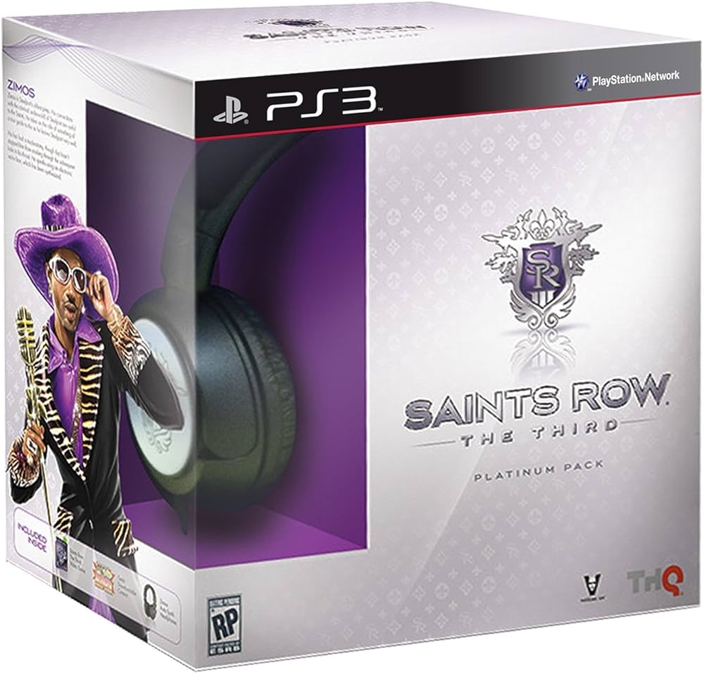 Amazon.com: Saints Row: The Third Platinum Pack Collector's