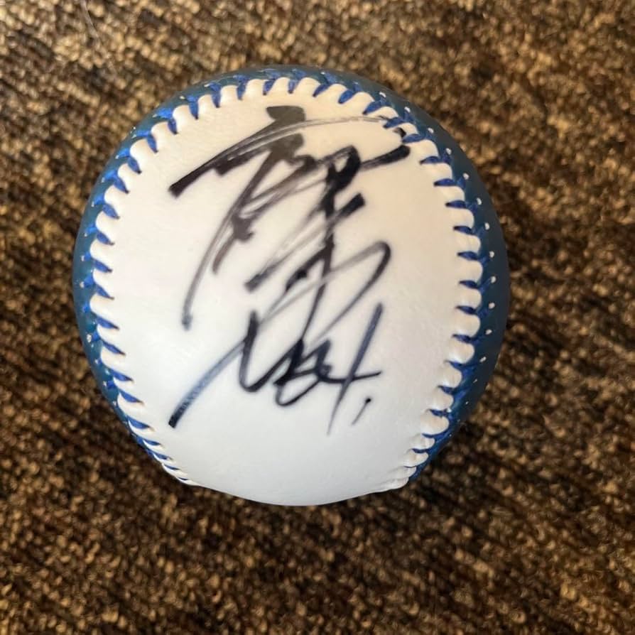 Amazon.co.jp: 北海道日本ハムファイターズ 谷口雄也 直筆サインボール