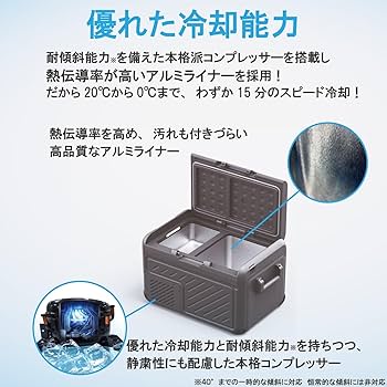 Amazon.co.jp: フィリップス 車載冷蔵庫 37L -22℃~20℃ ポータブル