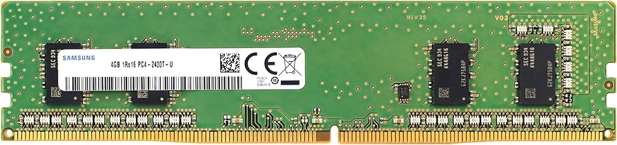 Samsung 4GB DDR4 2400MHz PC4-19200 (PC4-2400T) CL17 UDIMM 1Rx16