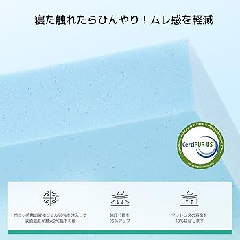 Amazon.co.jp: Novilla マットレス クイーン やや硬め 厚さ16cm Green