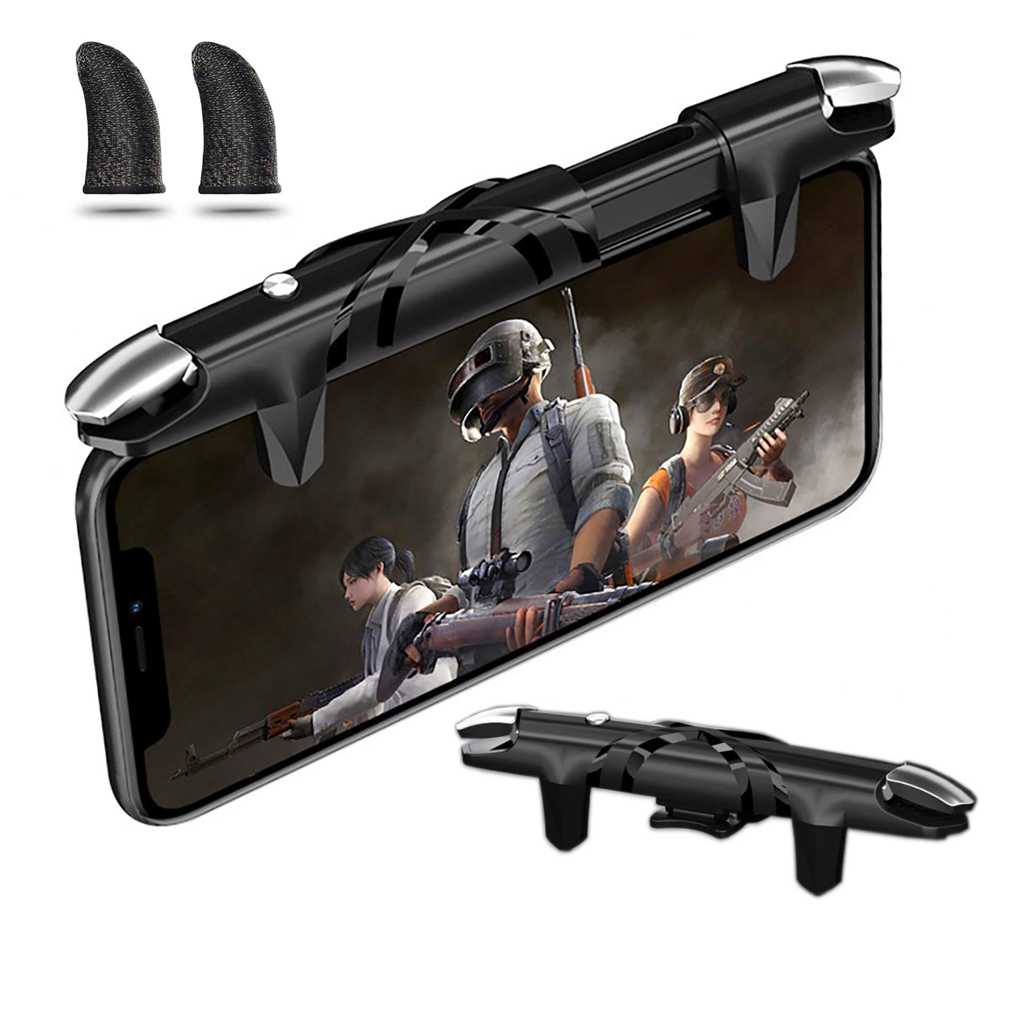 Amazon.co.jp: AIYUJIWU スマホ コントローラー 荒野行動 PUBG Mobile