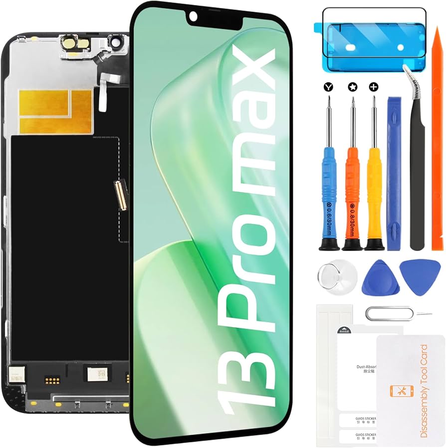 Amazon.co.jp: A-MIND For iPhone 13 Pro Max 液晶パネル 画面交換修理