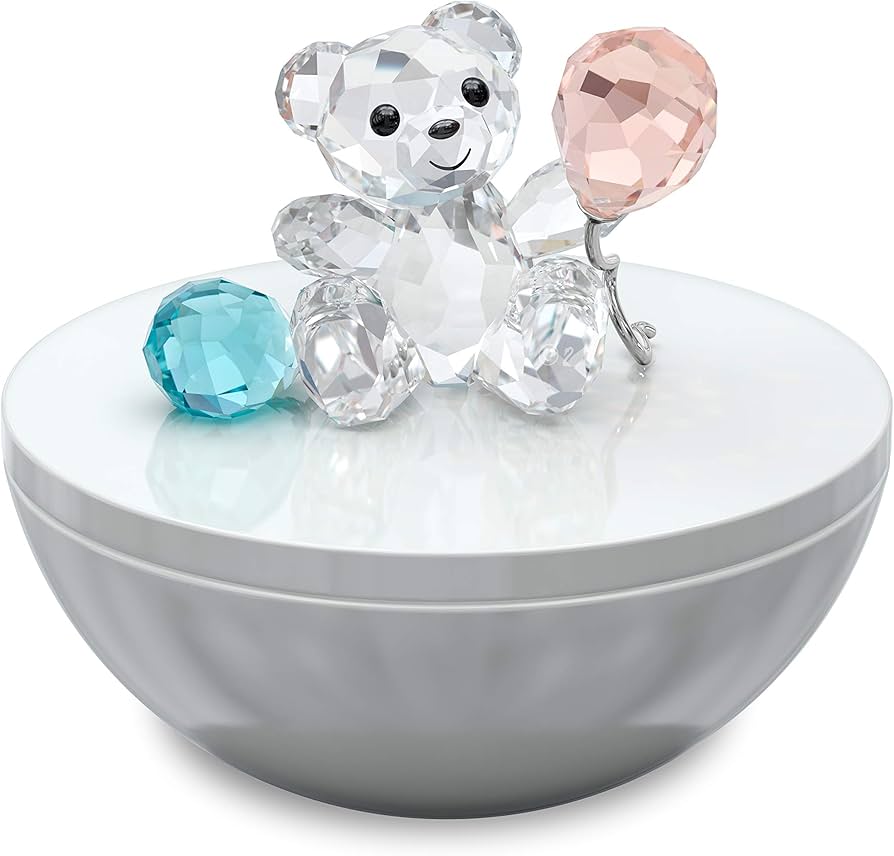 Amazon.com: SWAROVSKI My Little Kris Bear Decorative Box, Clear