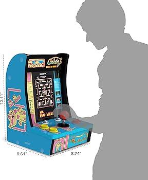 Amazon.com: Arcade1Up Class of '81 Ms. PAC-Man/Galaga Countercade