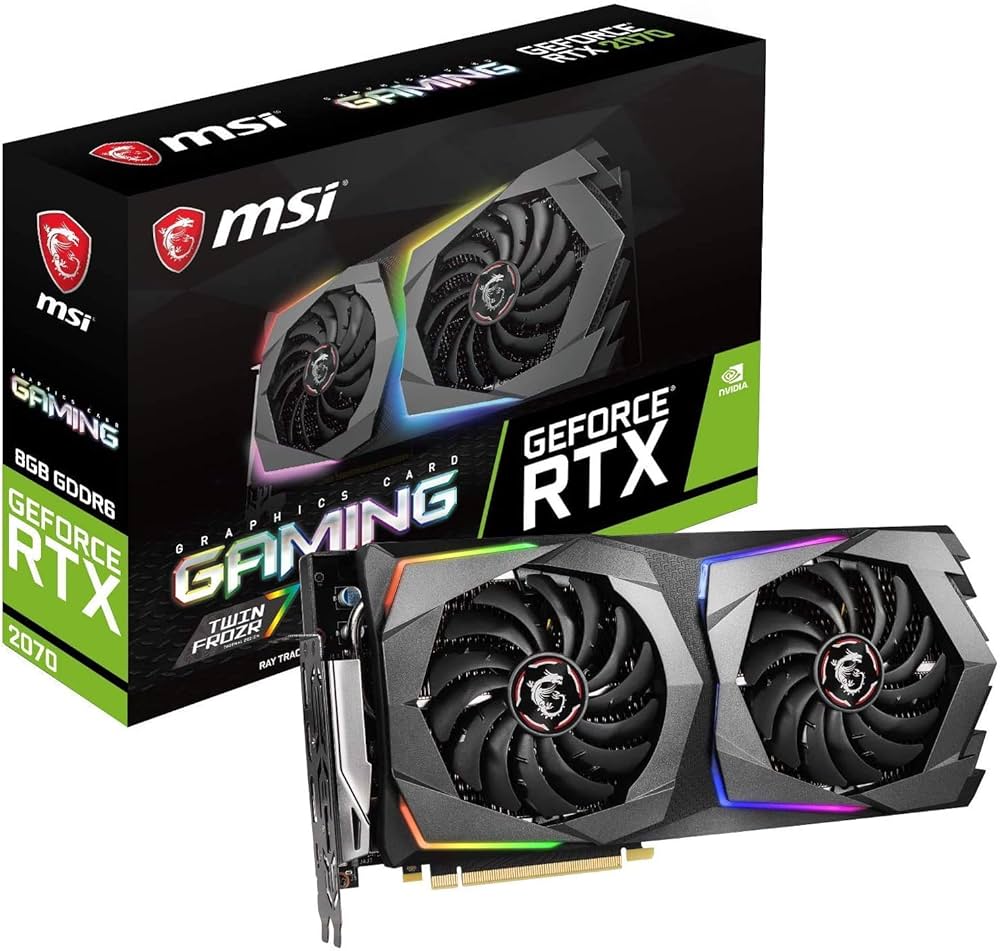 Amazon | MSI GeForce RTX 2070 GAMING 8G グラフィックスボード