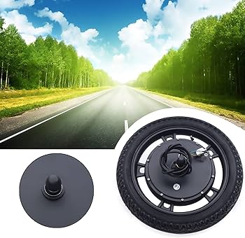 Amazon.co.jp: 16インチ 電動バイクフロントホイール、48V 1000W 電動